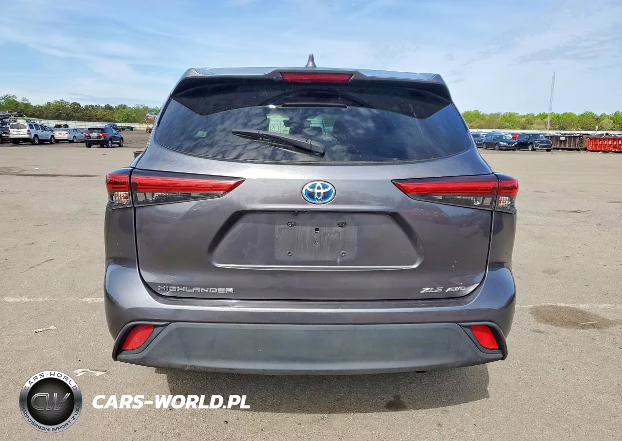2022 Toyota Highlander Xle VIN:5TDGZRBH7NS571596 - 6