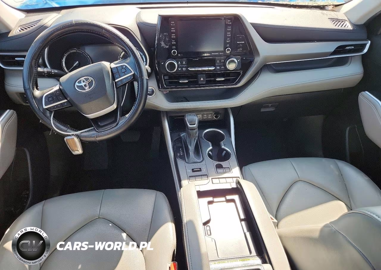 2022 Toyota Highlander Xle VIN:5TDGZRBH7NS571596 - 8