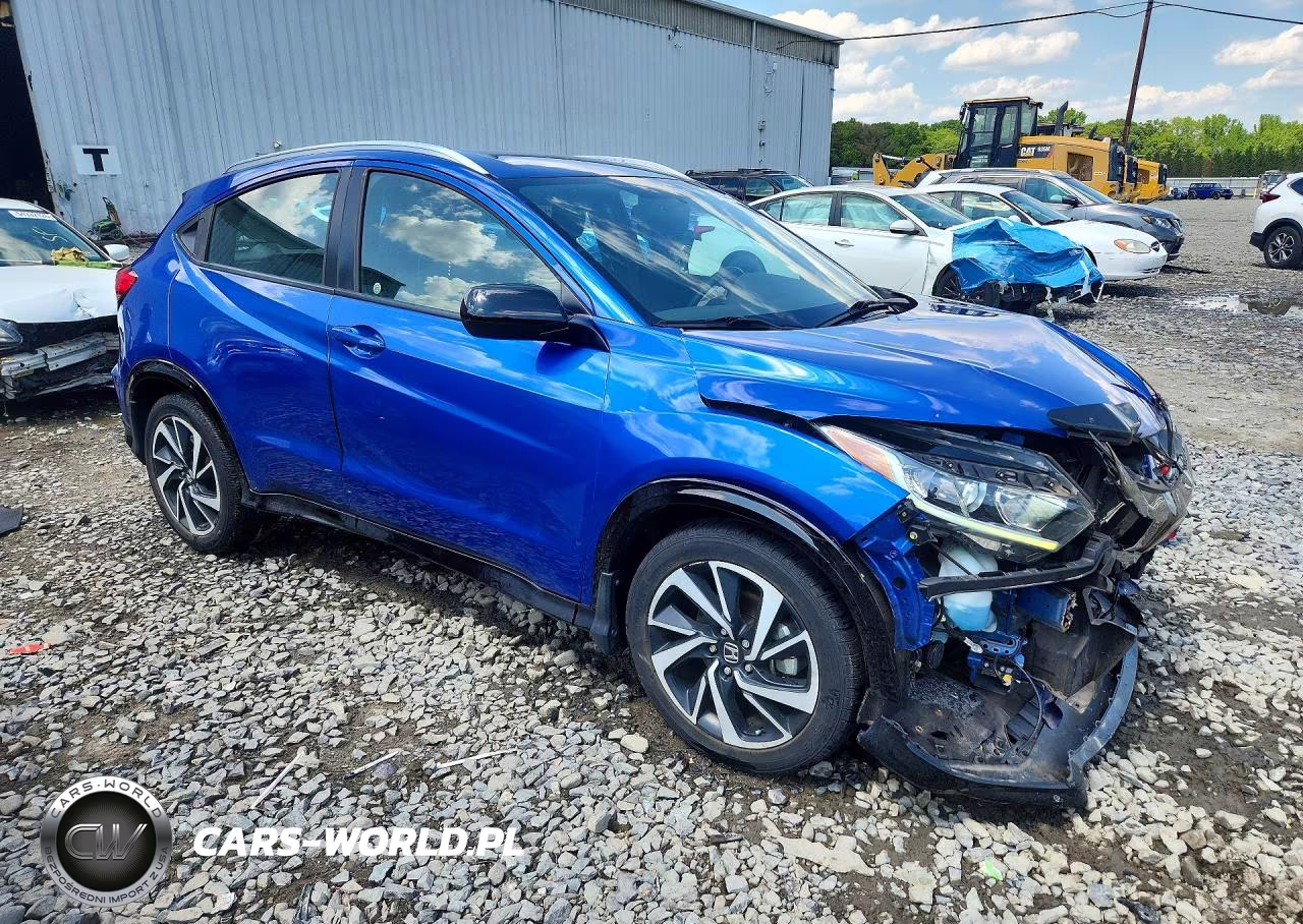 2019 Honda Hr-V Sport VIN:3CZRU6H17KG729553 - 4
