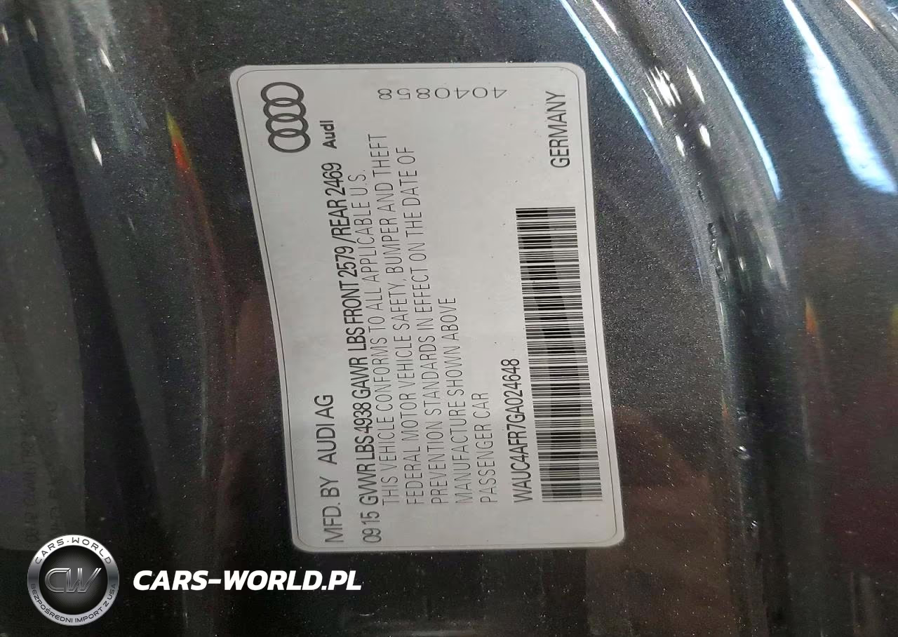 2016 Audi S5 Premium Plus VIN:WAUC4AFR7GA024648 - 13