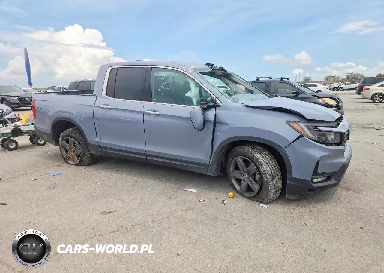 2022 Honda Ridgeline Rtl-E VIN:5FPYK3F79NB038880 - 4