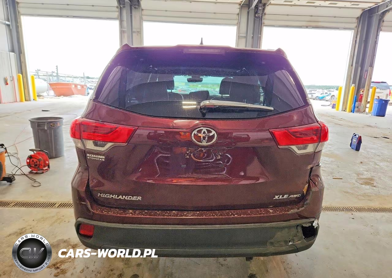 2019 Toyota Highlander Se VIN:5TDJZRFHXKS927115 - 6
