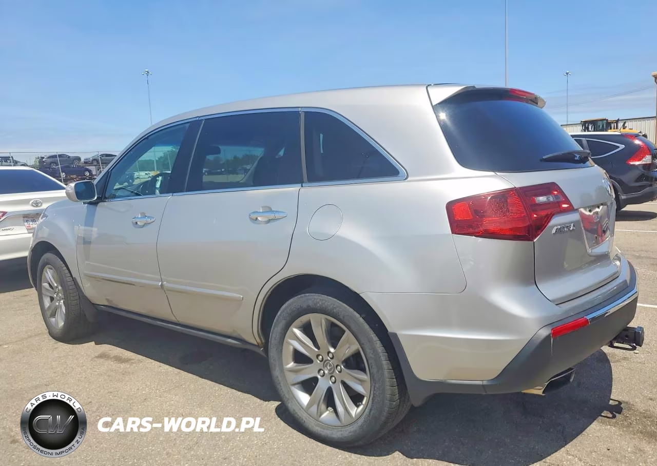 2011 Acura Mdx Advance VIN:2HNYD2H51BH543742 - 2
