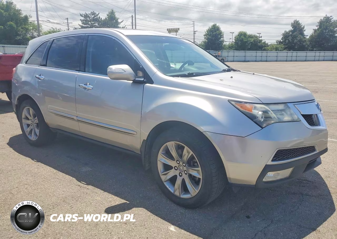 2011 Acura Mdx Advance VIN:2HNYD2H51BH543742 - 4