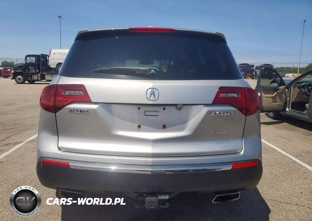2011 Acura Mdx Advance VIN:2HNYD2H51BH543742 - 6
