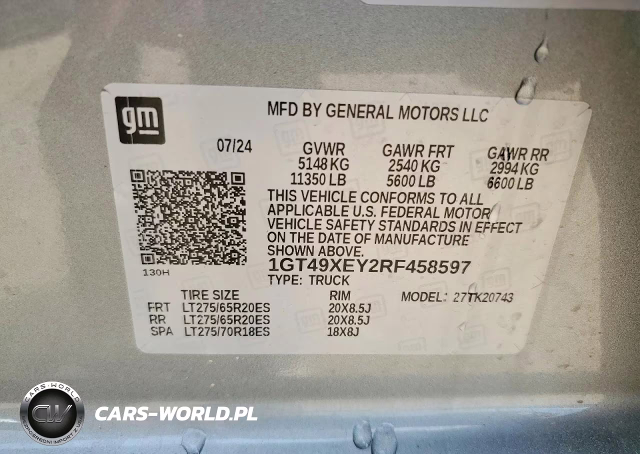2024 GMC Sierra K2500 Denali Ultimate VIN:1GT49XEY2RF458597 - 12