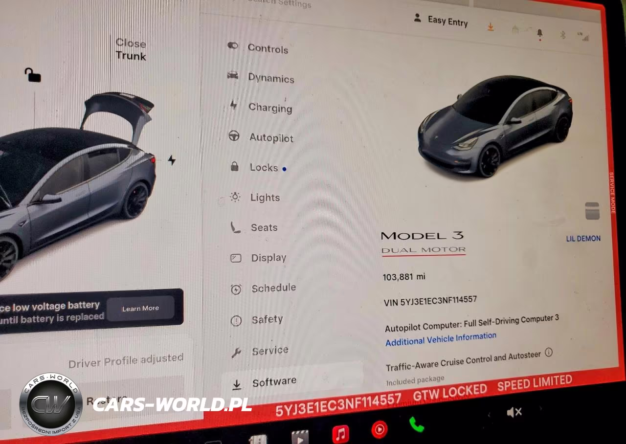 2022 Tesla Model 3 VIN:5YJ3E1EC3NF114557 - 9