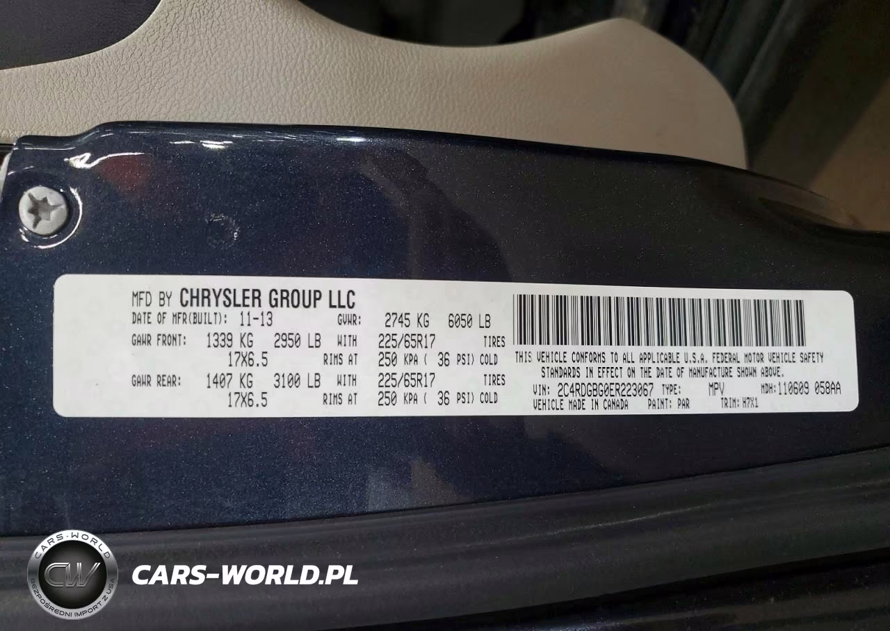 2014 Dodge Grand Caravan Se VIN:2C4RDGBG0ER223067 - 13