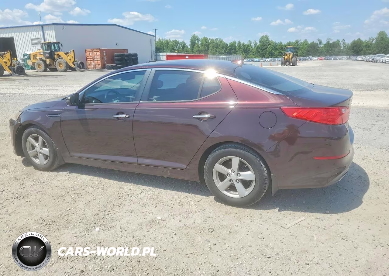2014 Kia Optima Lx VIN:5XXGM4A70EG287545 - 2