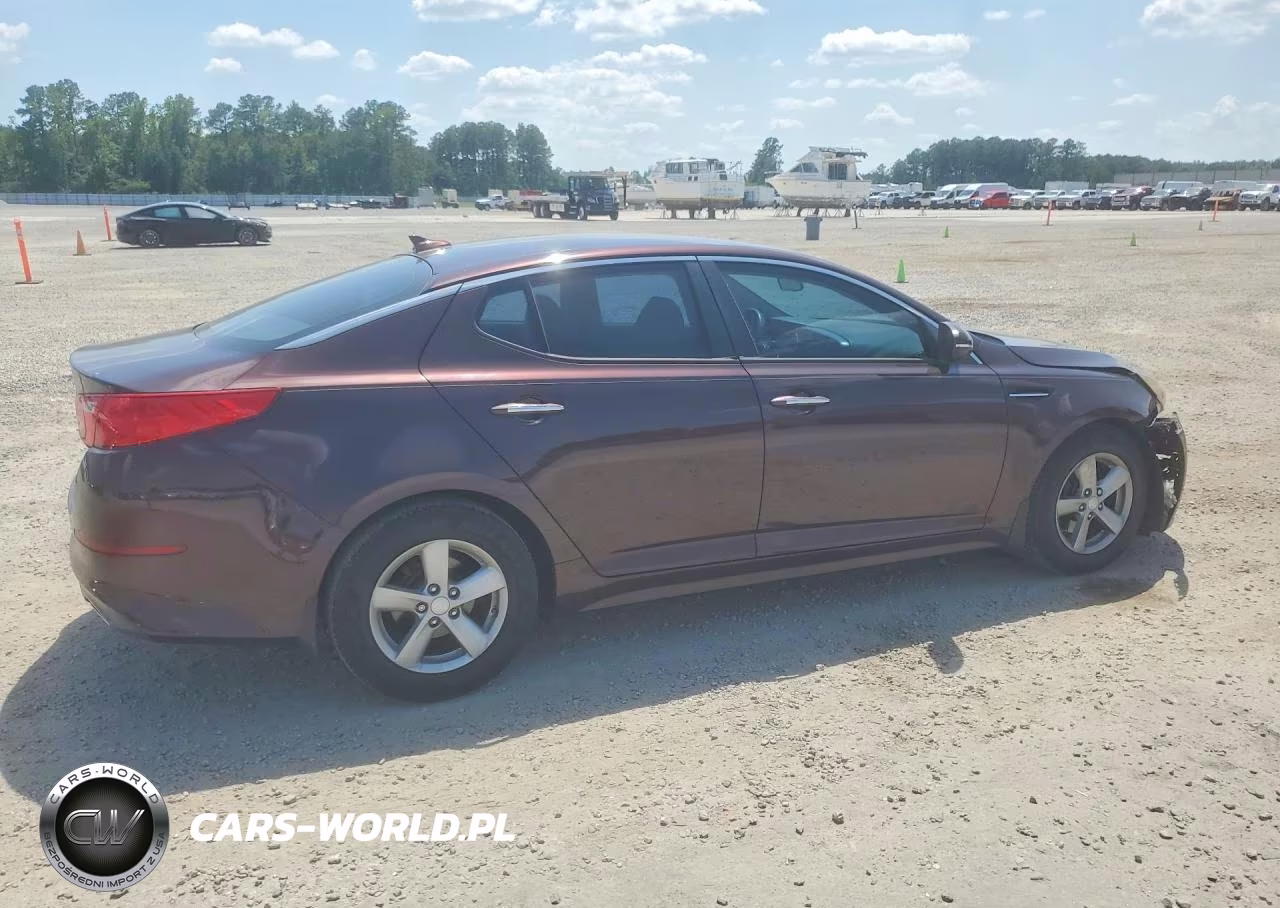 2014 Kia Optima Lx VIN:5XXGM4A70EG287545 - 3