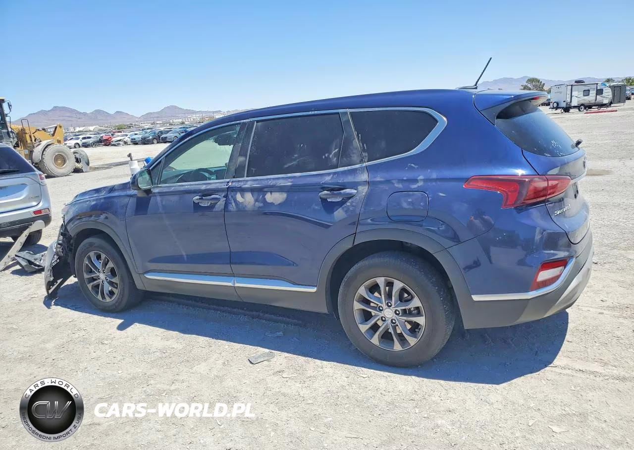 2019 Hyundai Santa Fe Se VIN:5NMS2CAD3KH110002 - 2
