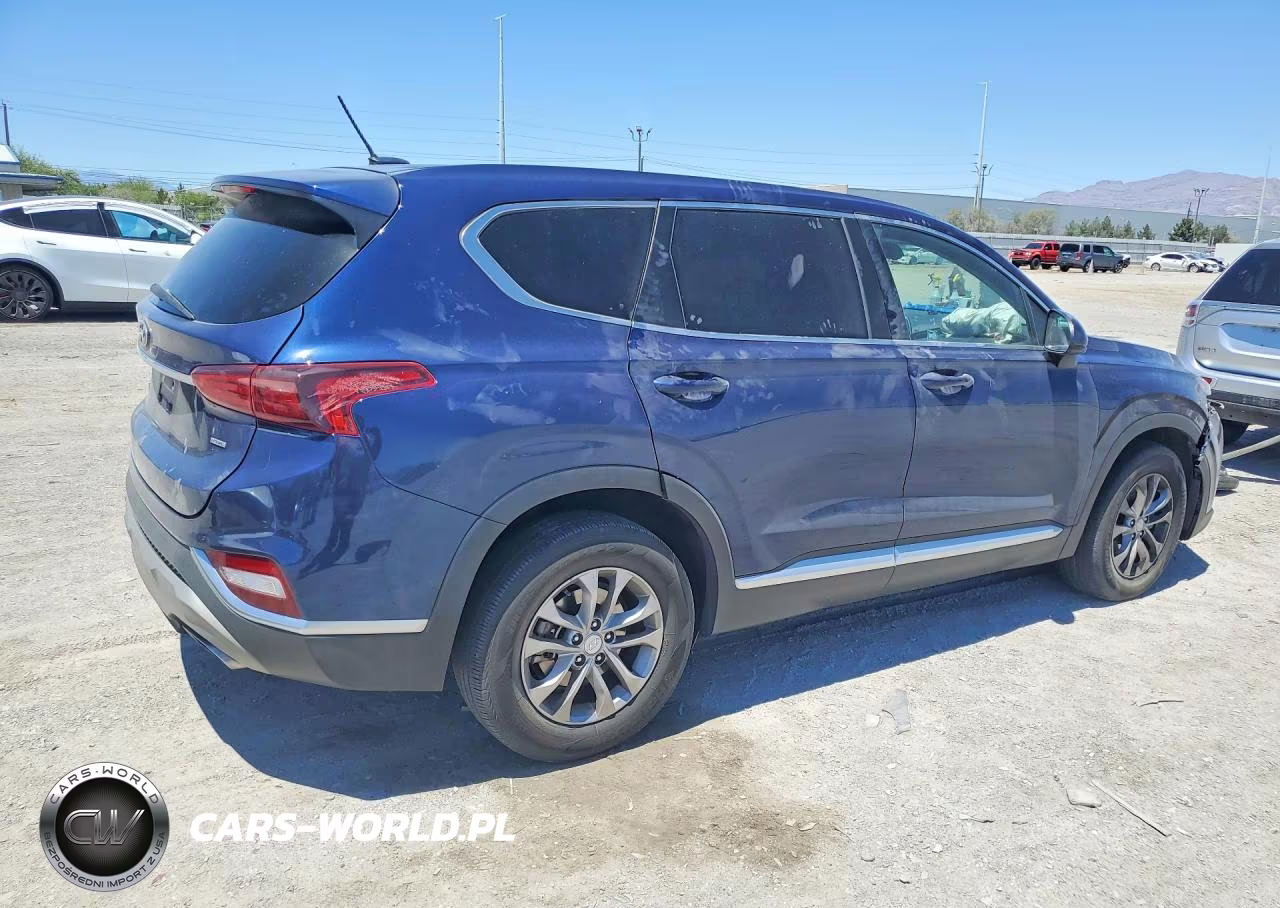 2019 Hyundai Santa Fe Se VIN:5NMS2CAD3KH110002 - 3