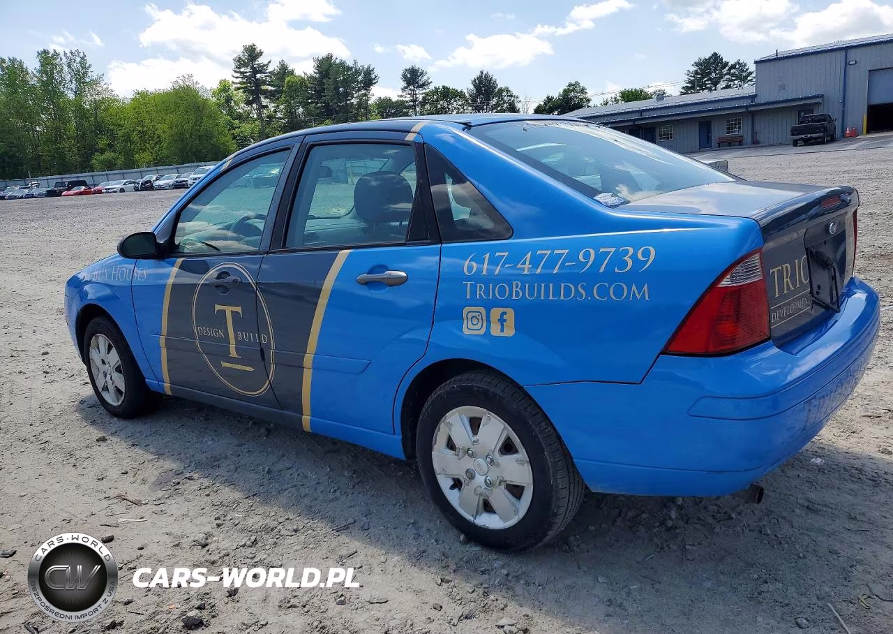 2006 Ford Focus Zx4 VIN:1FAFP34N66W252196 - 2