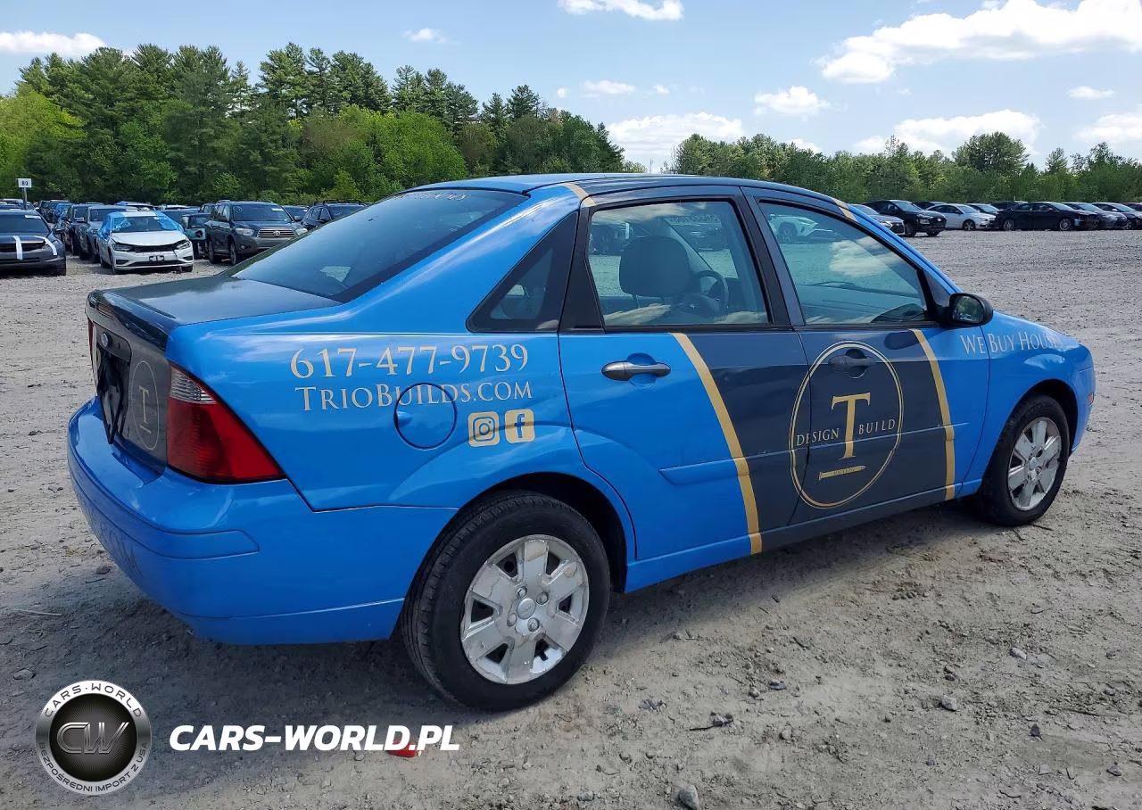 2006 Ford Focus Zx4 VIN:1FAFP34N66W252196 - 3