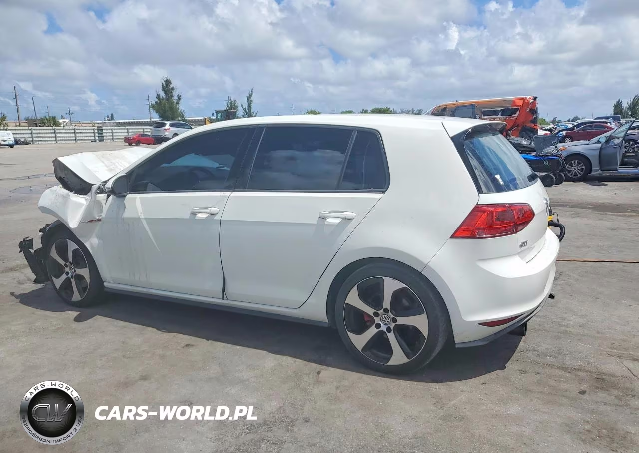 2015 Volkswagen Gti VIN:3VW4T7AU6FM026205 - 2