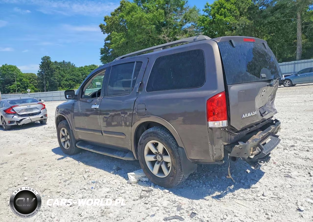 2015 Nissan Armada Sv VIN:5N1BA0ND2FN618316 - 2