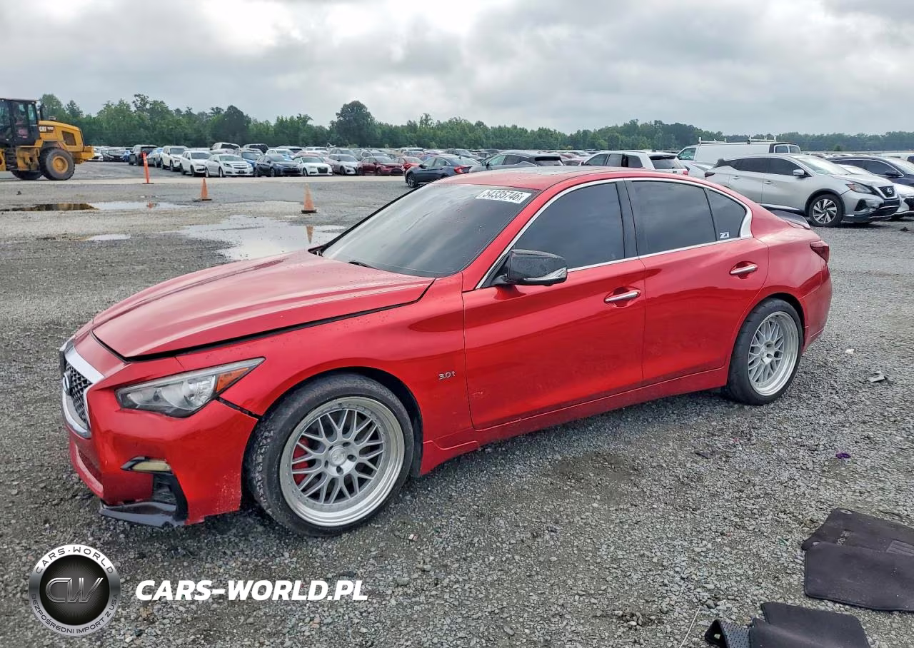 2019 Infiniti Q50 Red Sport 400