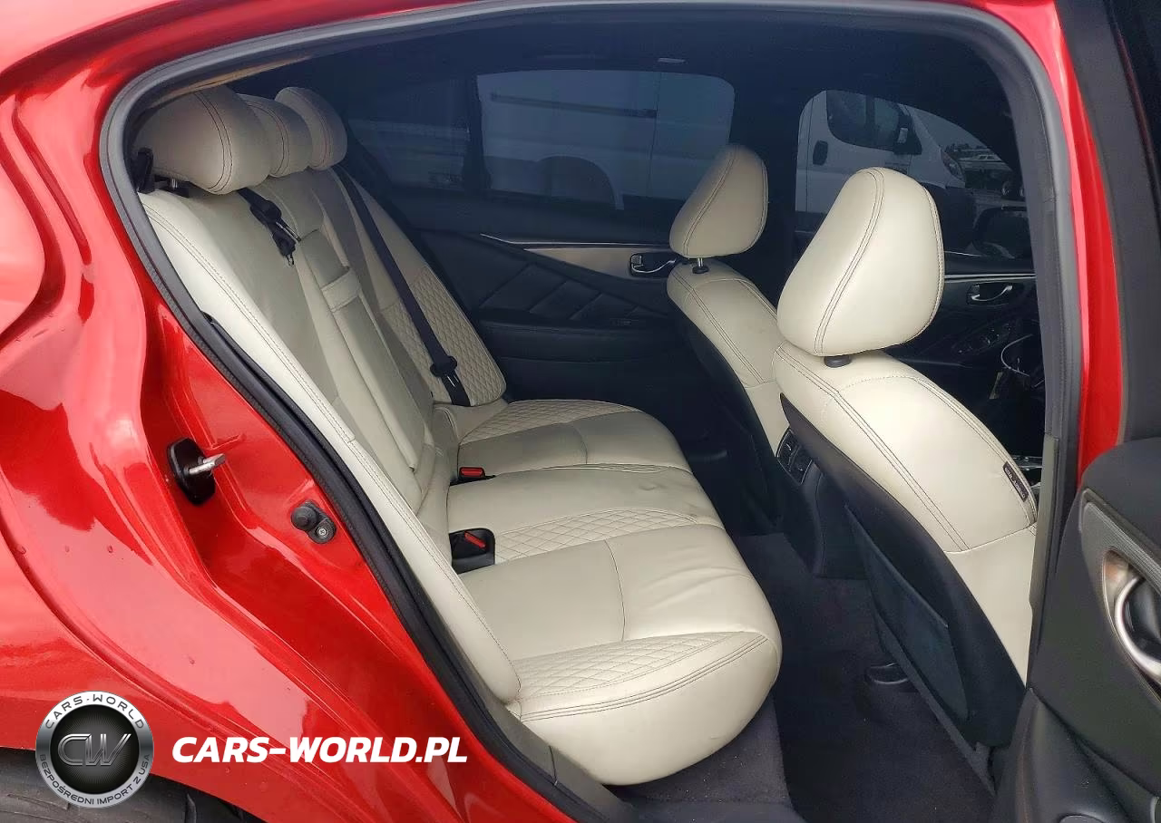 2019 Infiniti Q50 Red Sport 400 VIN:JN1FV7AP0KM760914 - 10