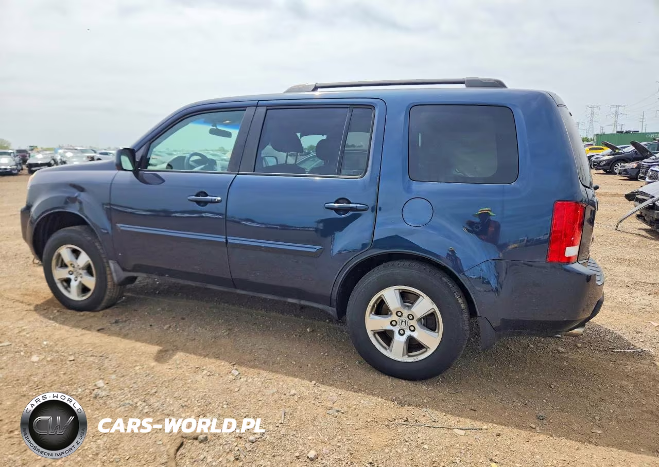 2009 Honda Pilot Ex VIN:5FNYF38419B008729 - 2