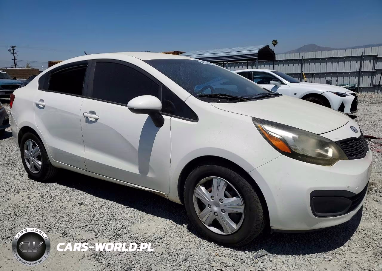 2013 Kia Rio Lx VIN:KNADM4A30D6219529 - 4