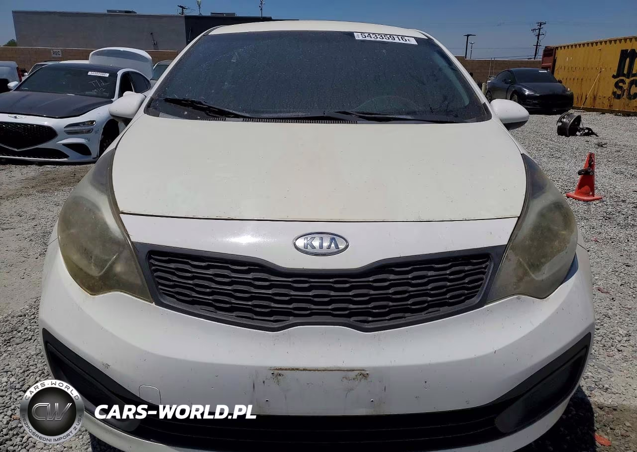 2013 Kia Rio Lx VIN:KNADM4A30D6219529 - 5