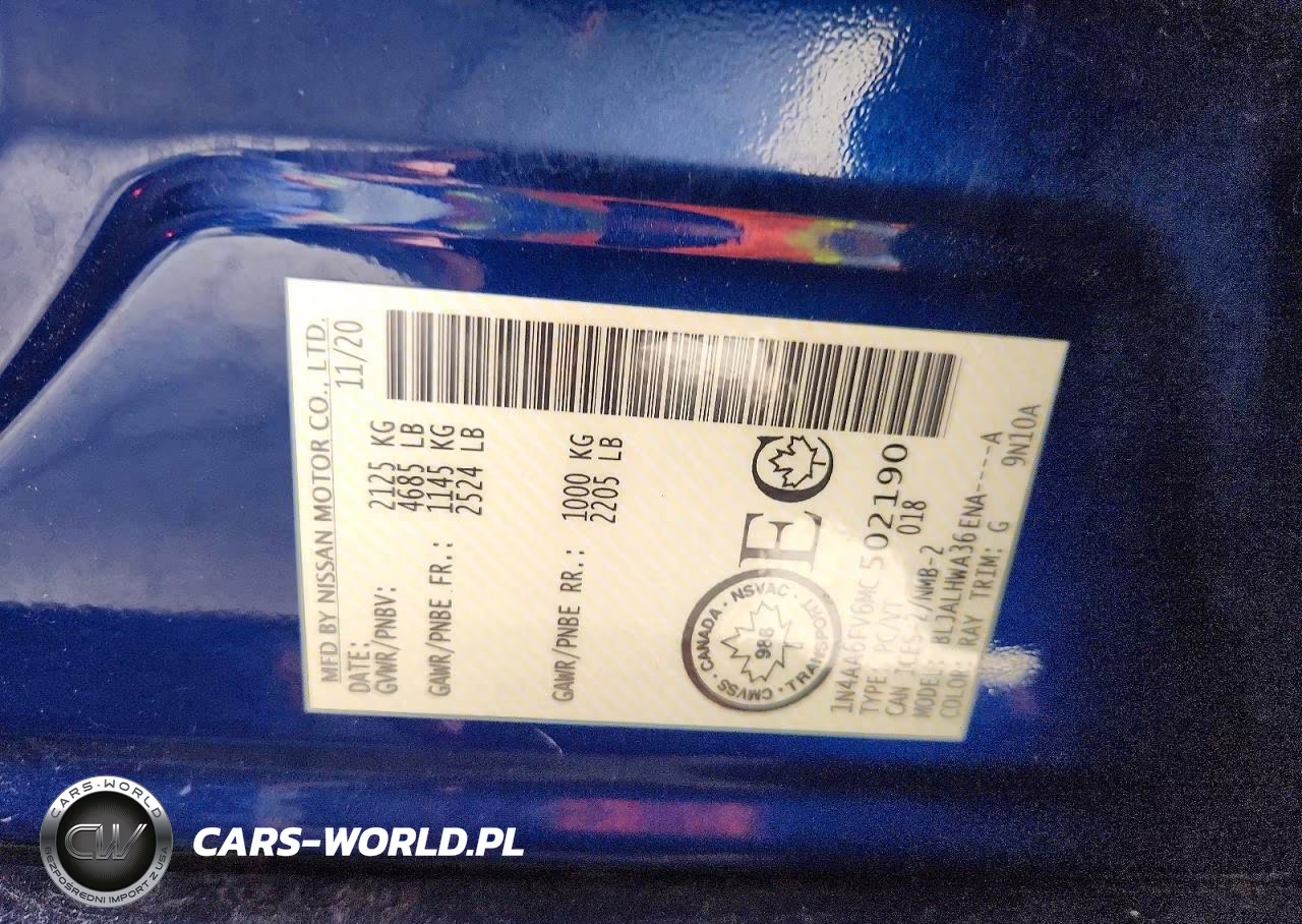 2021 Nissan Maxima Platinum VIN:1N4AA6FV6MC502190 - 12