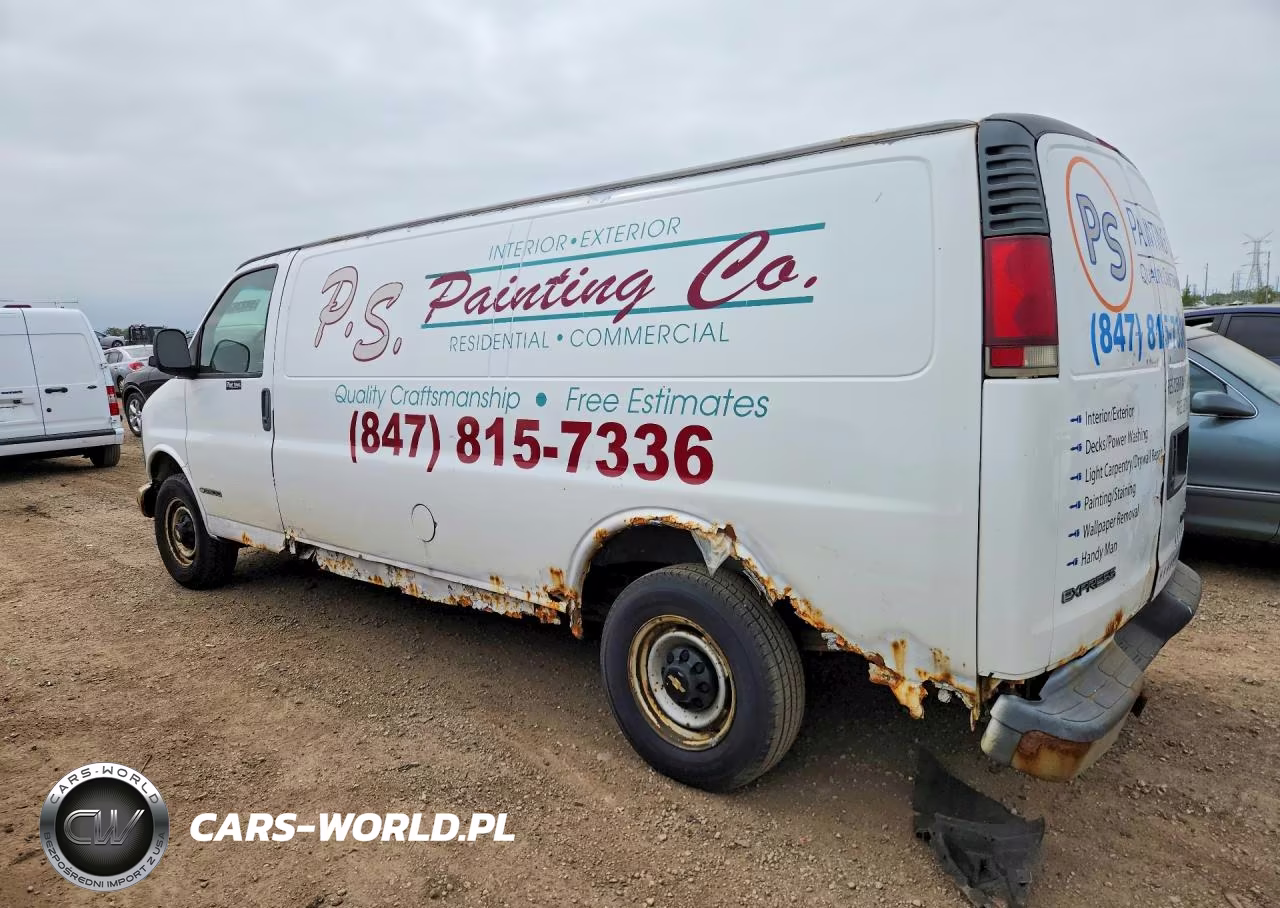 2001 Chevrolet Express G2500 VIN:1GCGG29R211124418 - 2