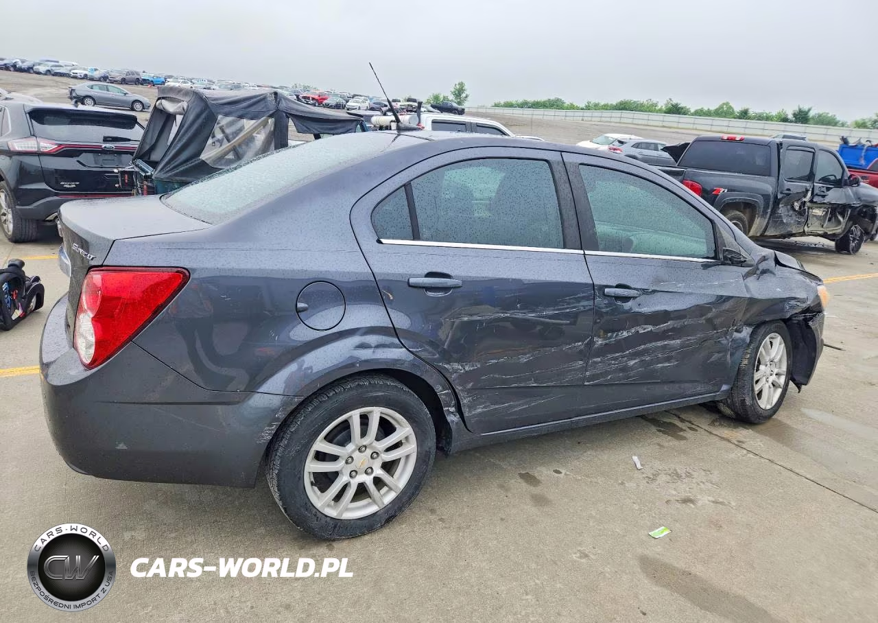 2012 Chevrolet Sonic Lt VIN:1G1JC5SH1C4174161 - 3