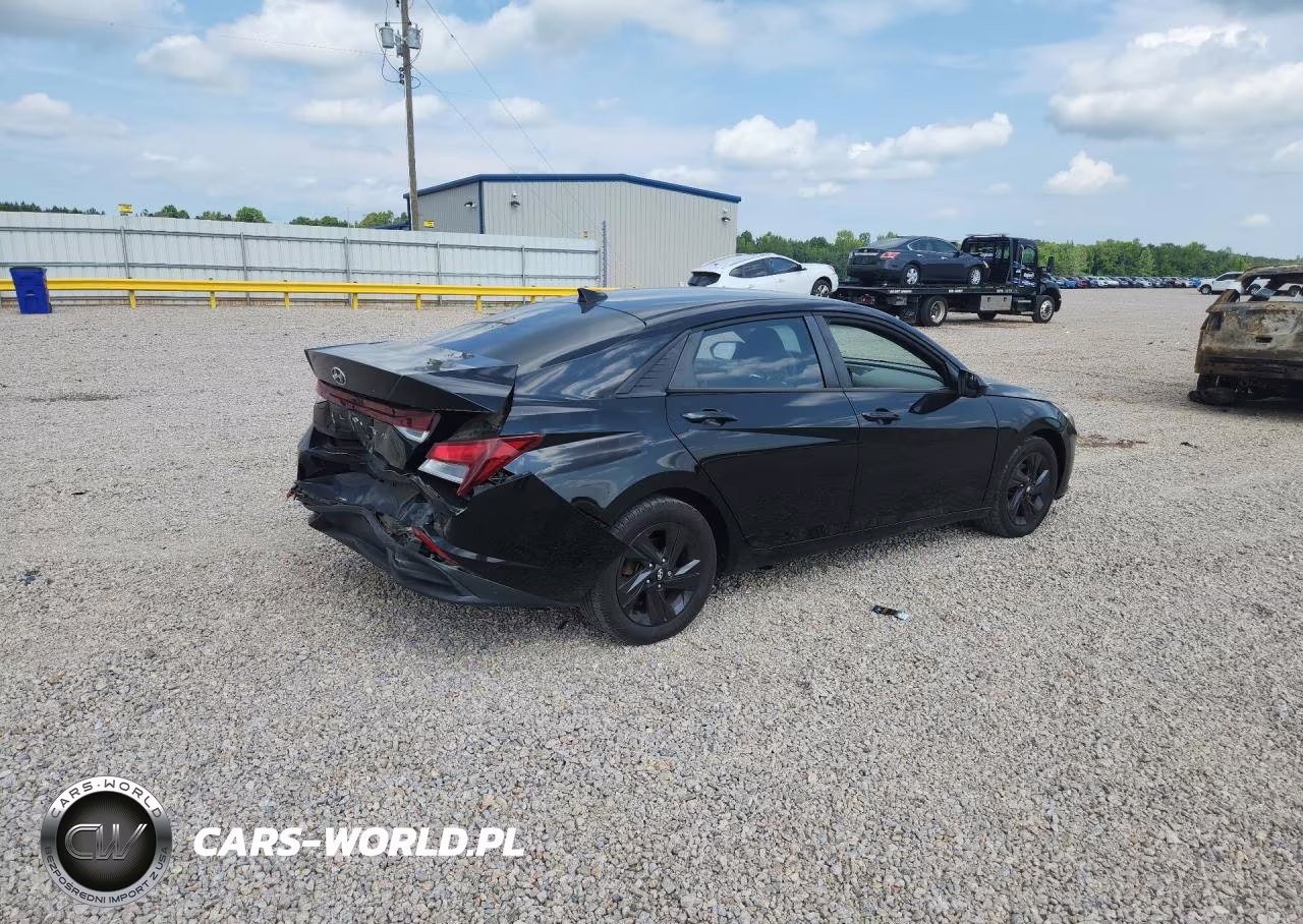 2021 Hyundai Elantra Sel VIN:5NPLM4AG0MH036266 - 3