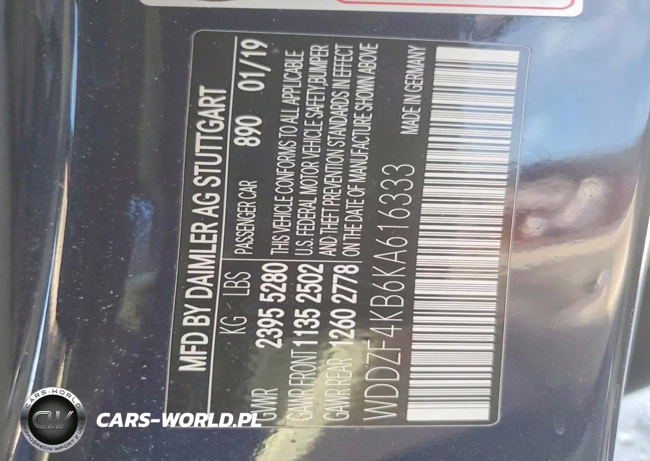 2019 Mercedes-Benz E 300 4Matic VIN:WDDZF4KB6KA616333 - 12
