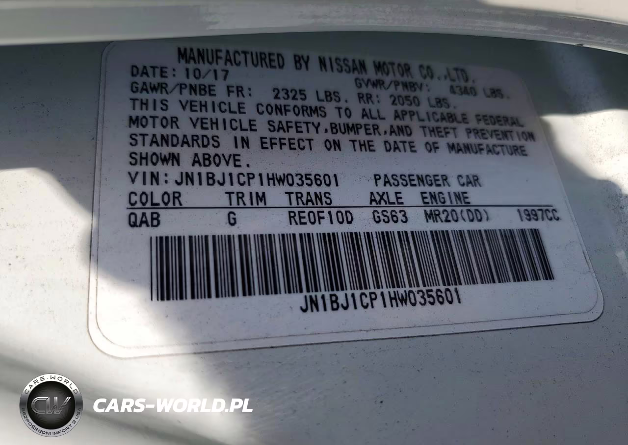 2017 Nissan Rogue Sport S VIN:JN1BJ1CP1HW035601 - 14