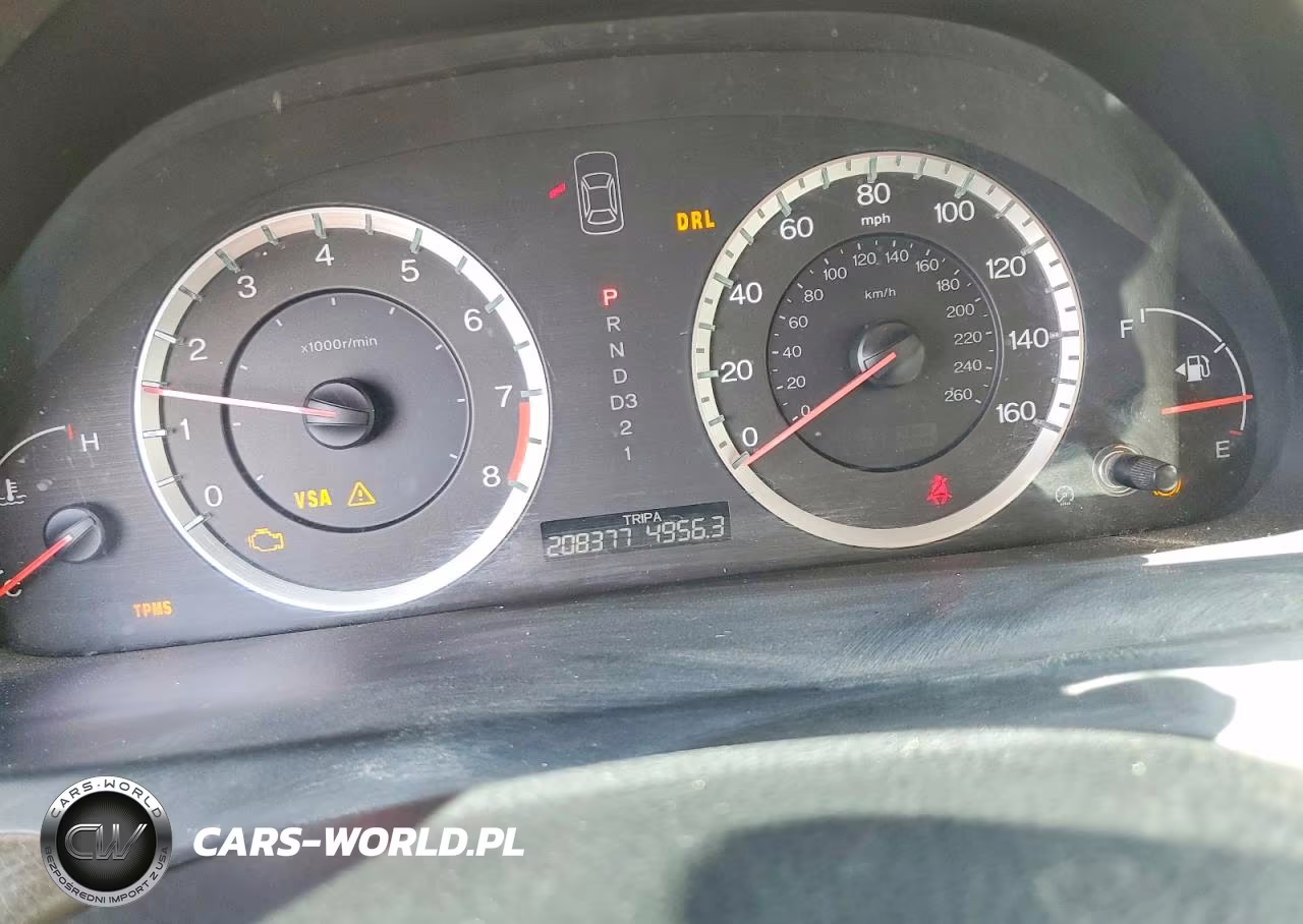 2008 Honda Accord Ex VIN:JHMCP267X8C006793 - 9