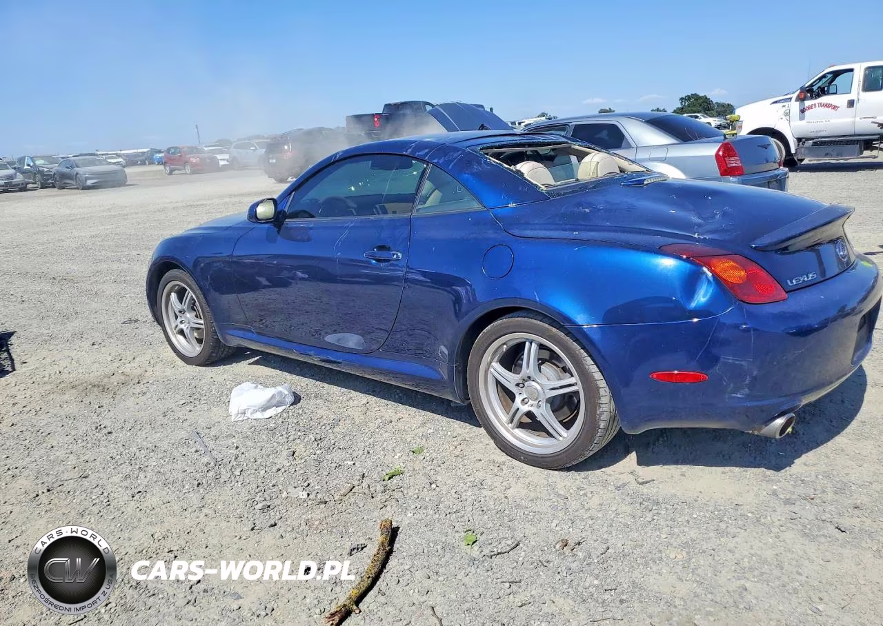 2002 Lexus Sc 430 VIN:JTHFN48Y020017234 - 2