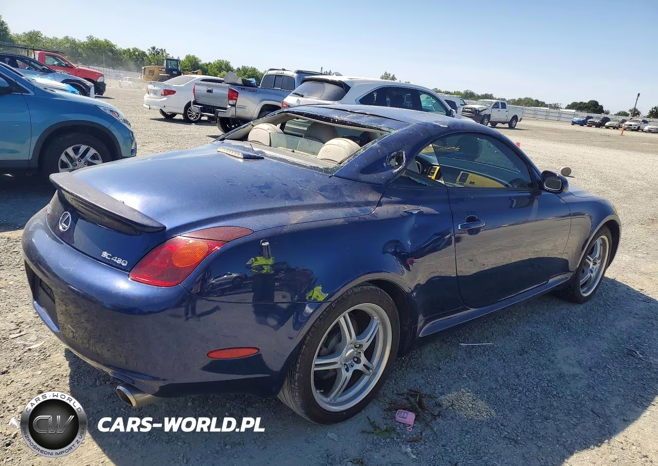 2002 Lexus Sc 430 VIN:JTHFN48Y020017234 - 3