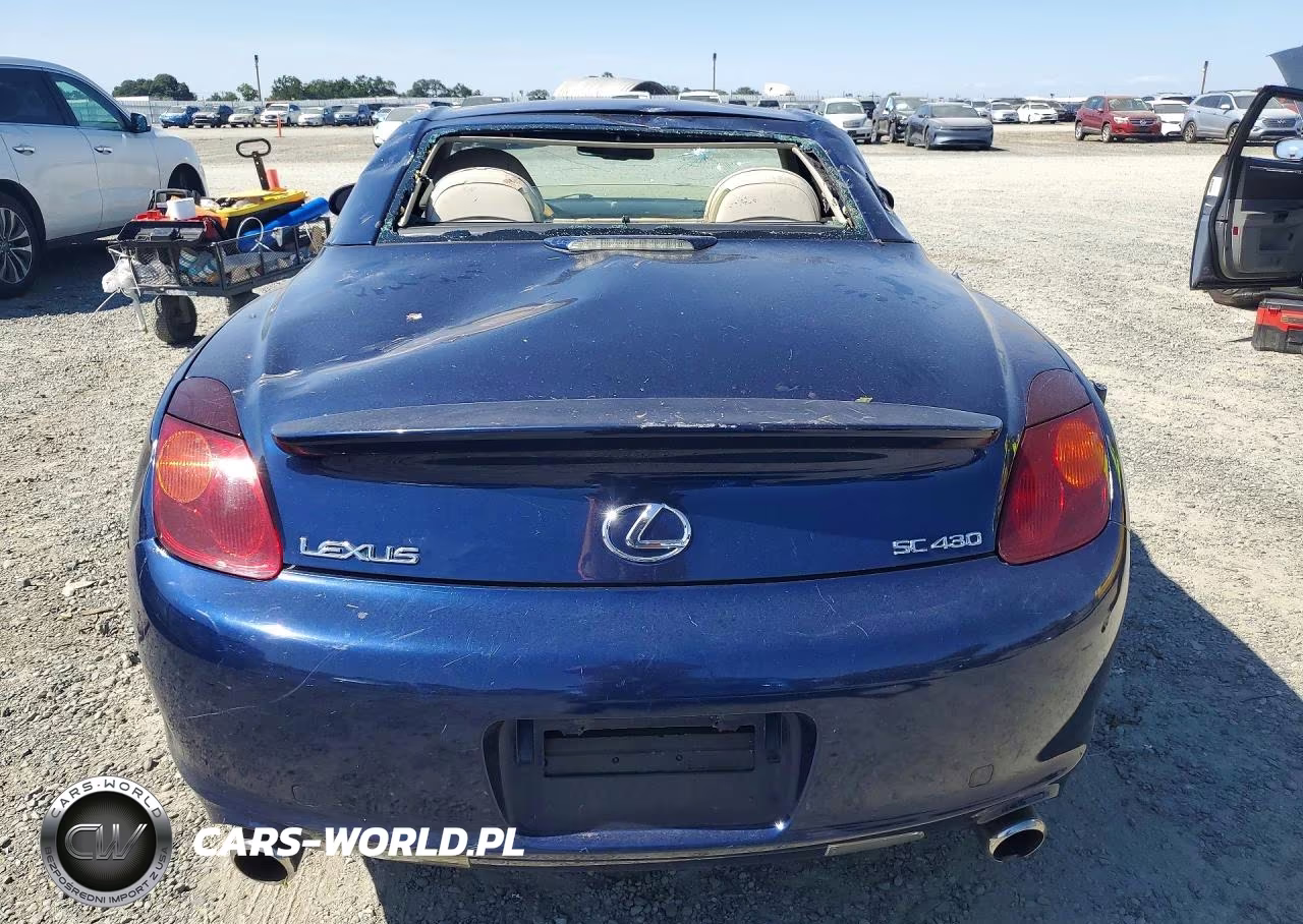 2002 Lexus Sc 430 VIN:JTHFN48Y020017234 - 6