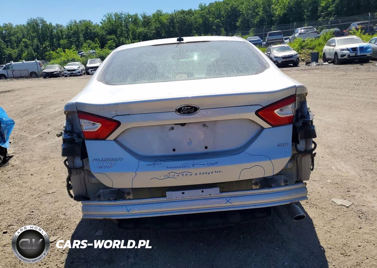 2016 Ford Fusion Se VIN:3FA6P0H75GR345712 - 6