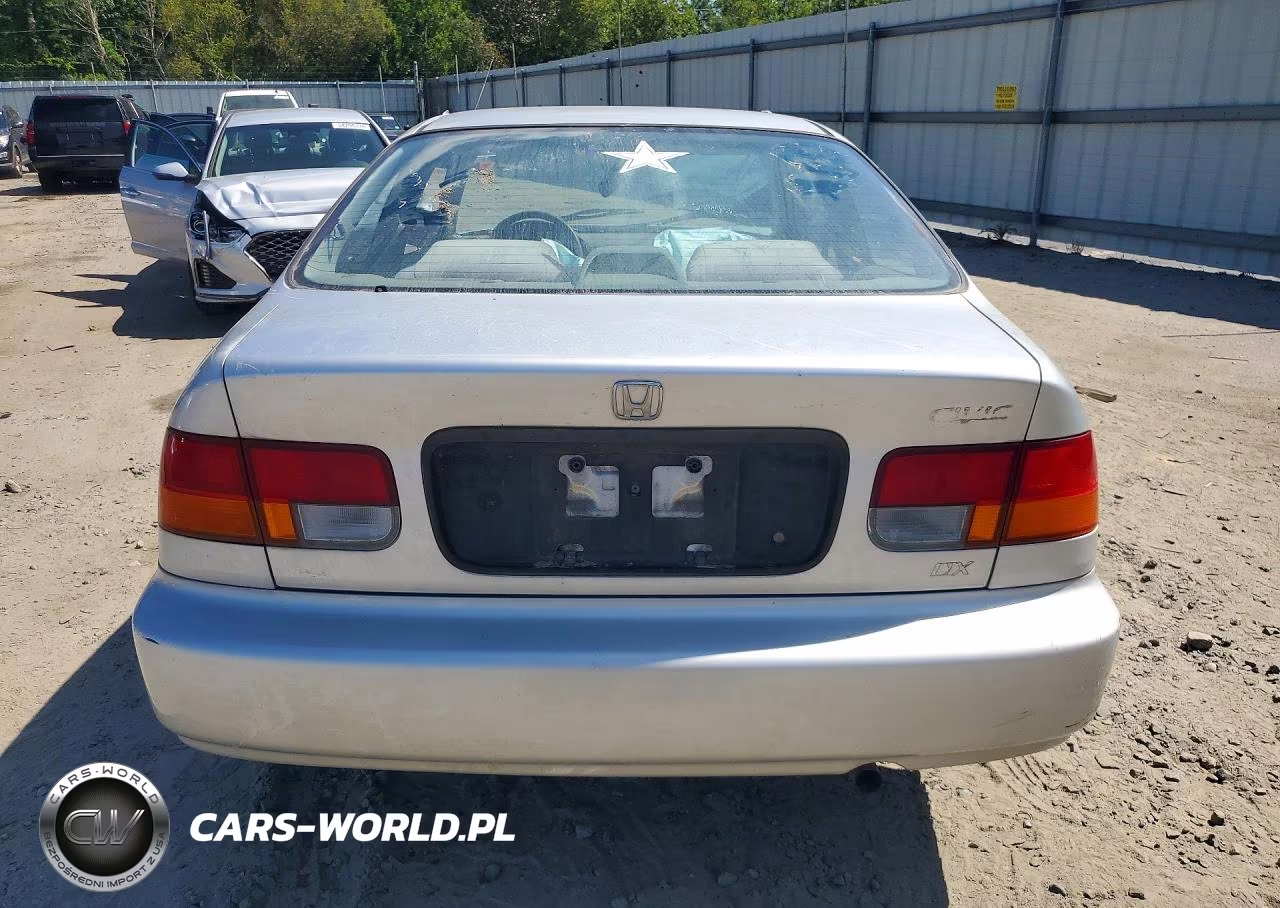 1996 Honda Civic Dx VIN:1HGEJ6227TL081507 - 6