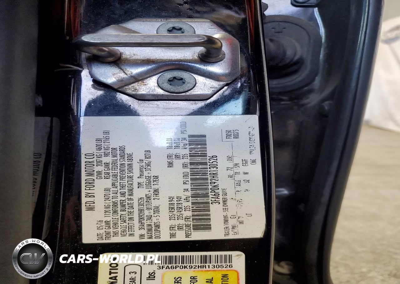 2017 Ford Fusion Titanium VIN:3FA6P0K92HR130526 - 12