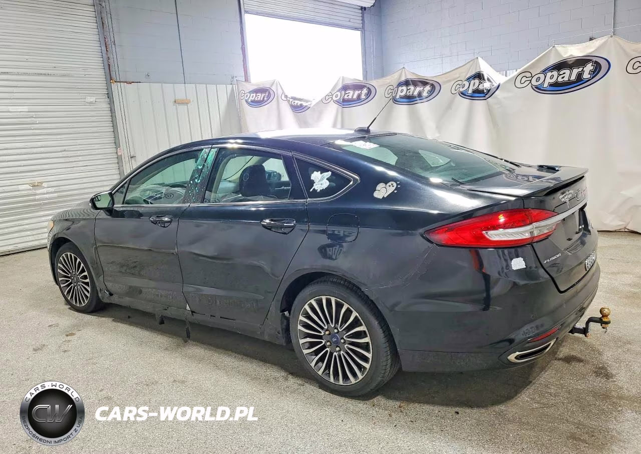 2017 Ford Fusion Titanium VIN:3FA6P0K92HR130526 - 2