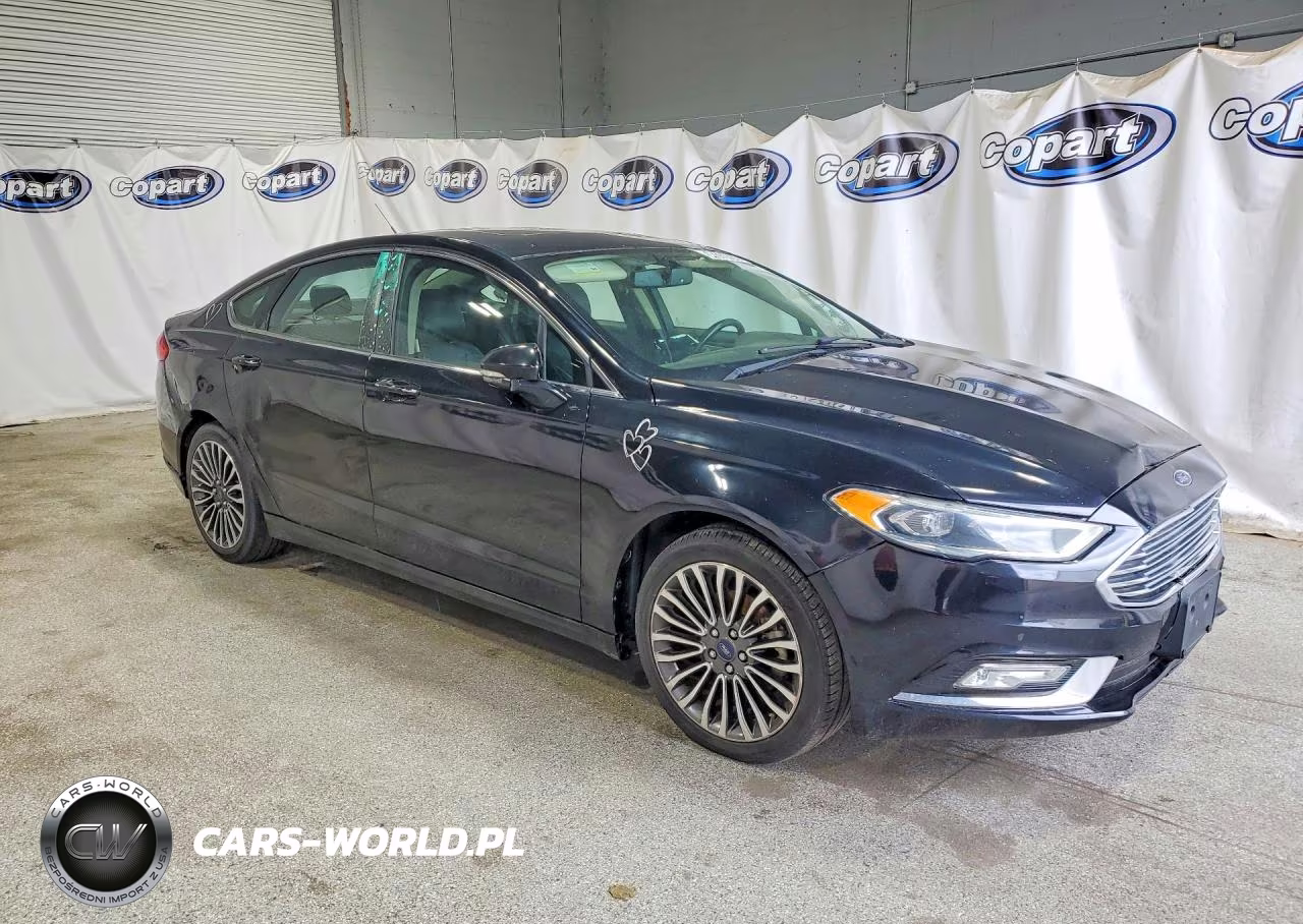 2017 Ford Fusion Titanium VIN:3FA6P0K92HR130526 - 4