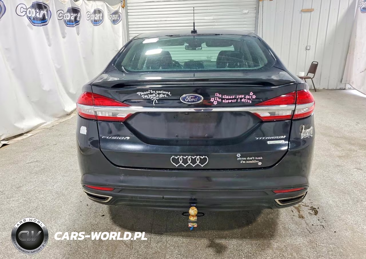 2017 Ford Fusion Titanium VIN:3FA6P0K92HR130526 - 6