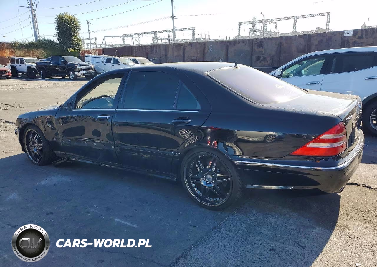 2002 Mercedes-Benz S 600 VIN:WDBNG78JX2A233015 - 2