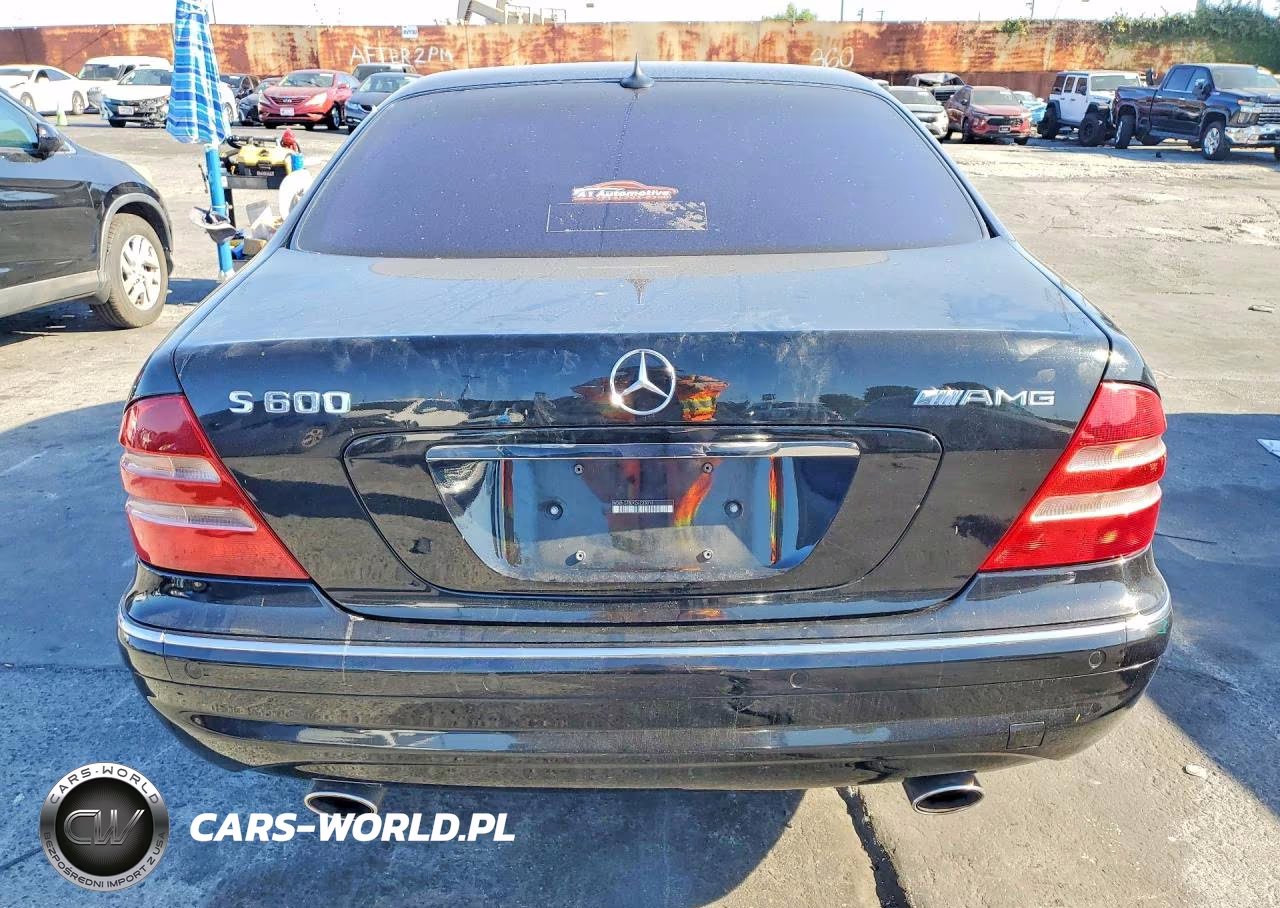 2002 Mercedes-Benz S 600 VIN:WDBNG78JX2A233015 - 6