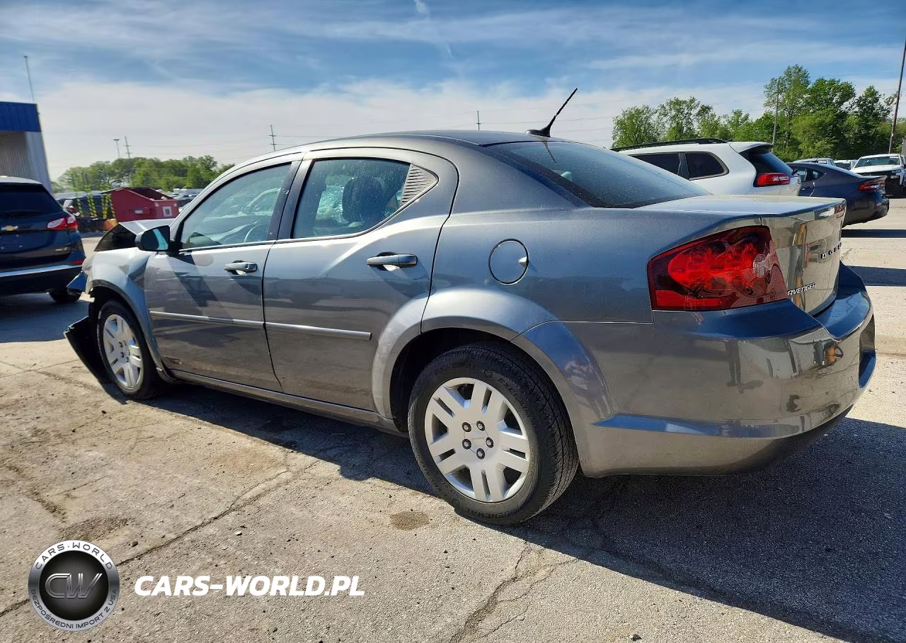 2012 Dodge Avenger Se VIN:1C3CDZAB8CN157700 - 2