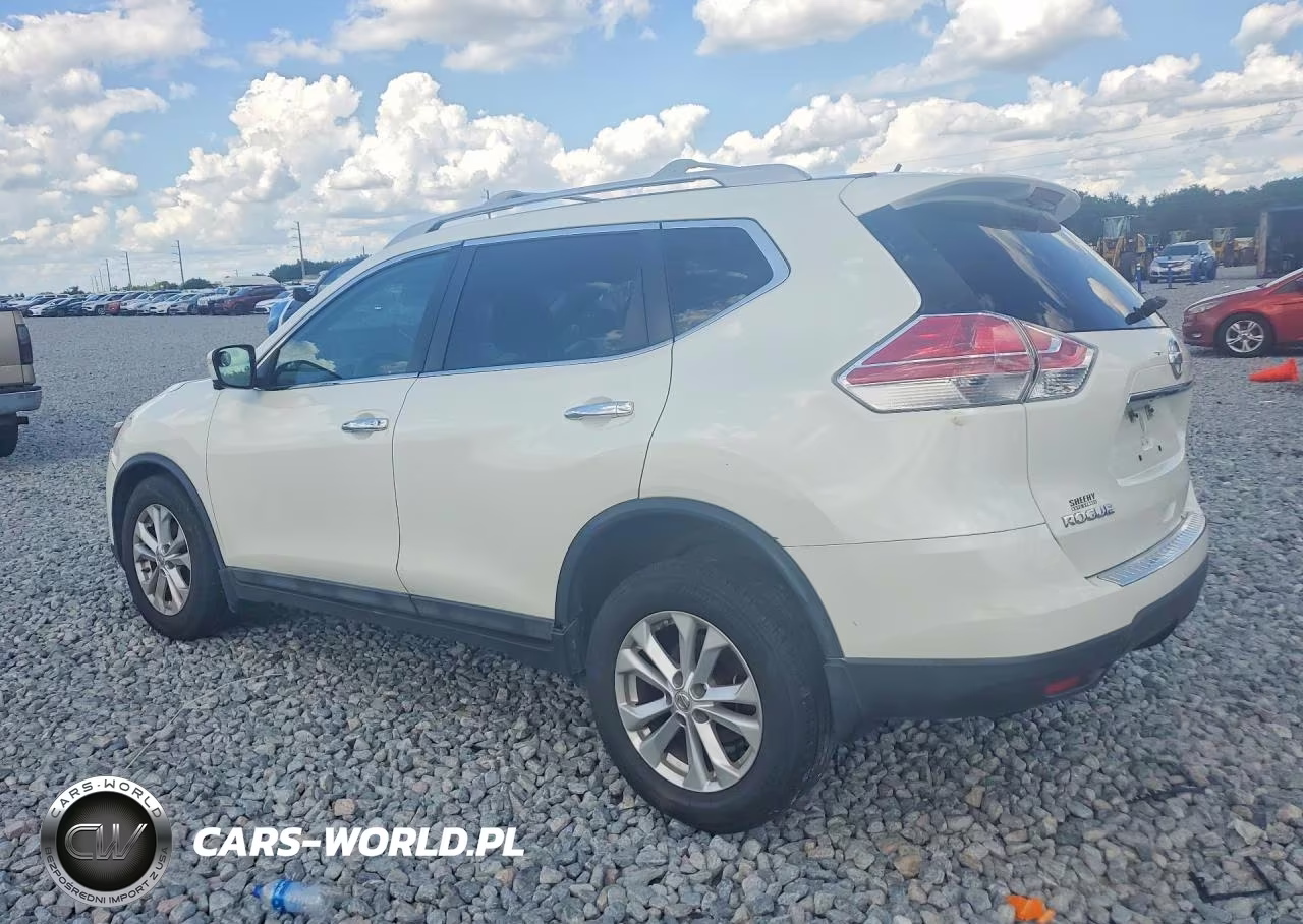2015 Nissan Rogue Sv VIN:5N1AT2MV7FC801704 - 2