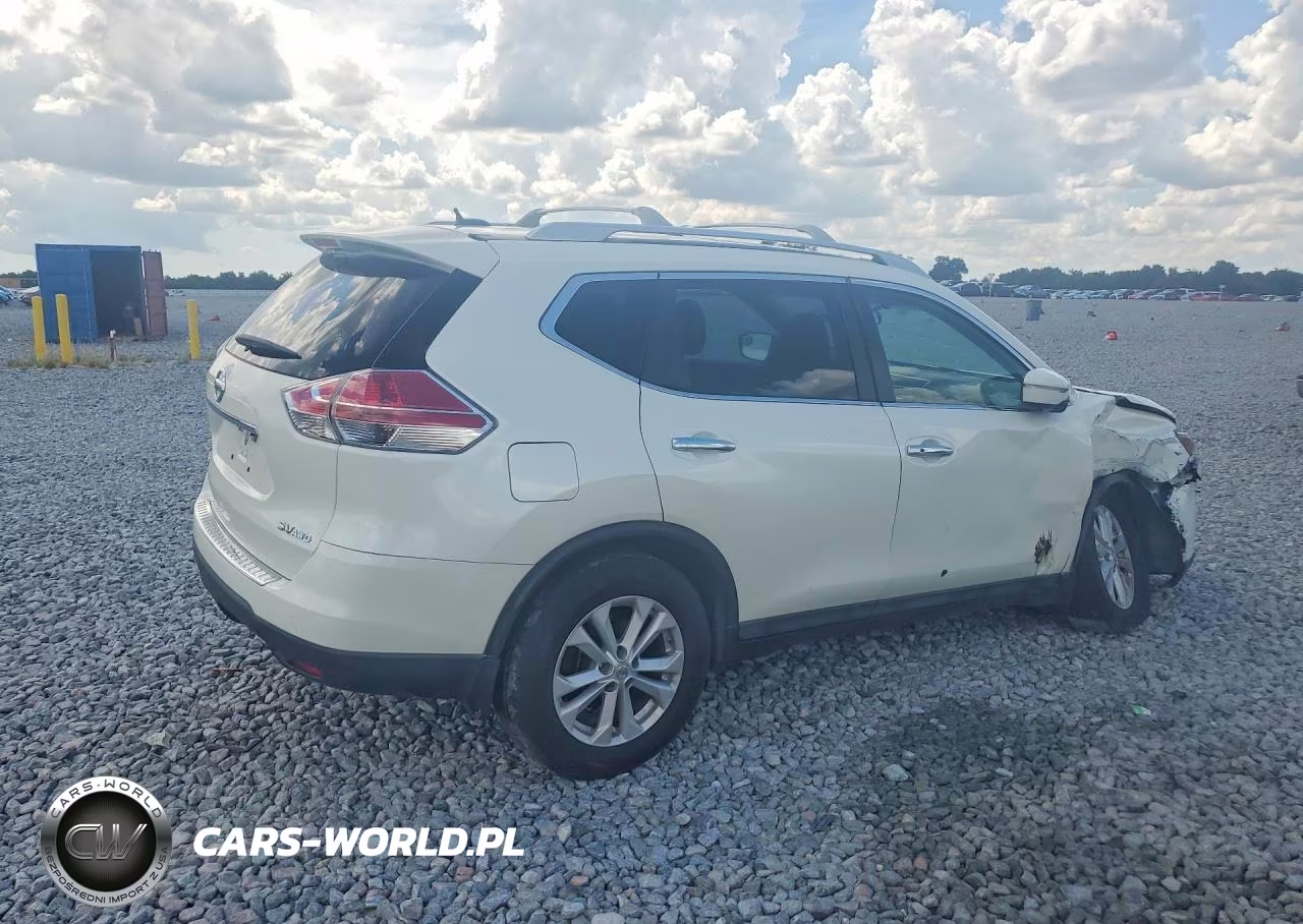 2015 Nissan Rogue Sv VIN:5N1AT2MV7FC801704 - 3