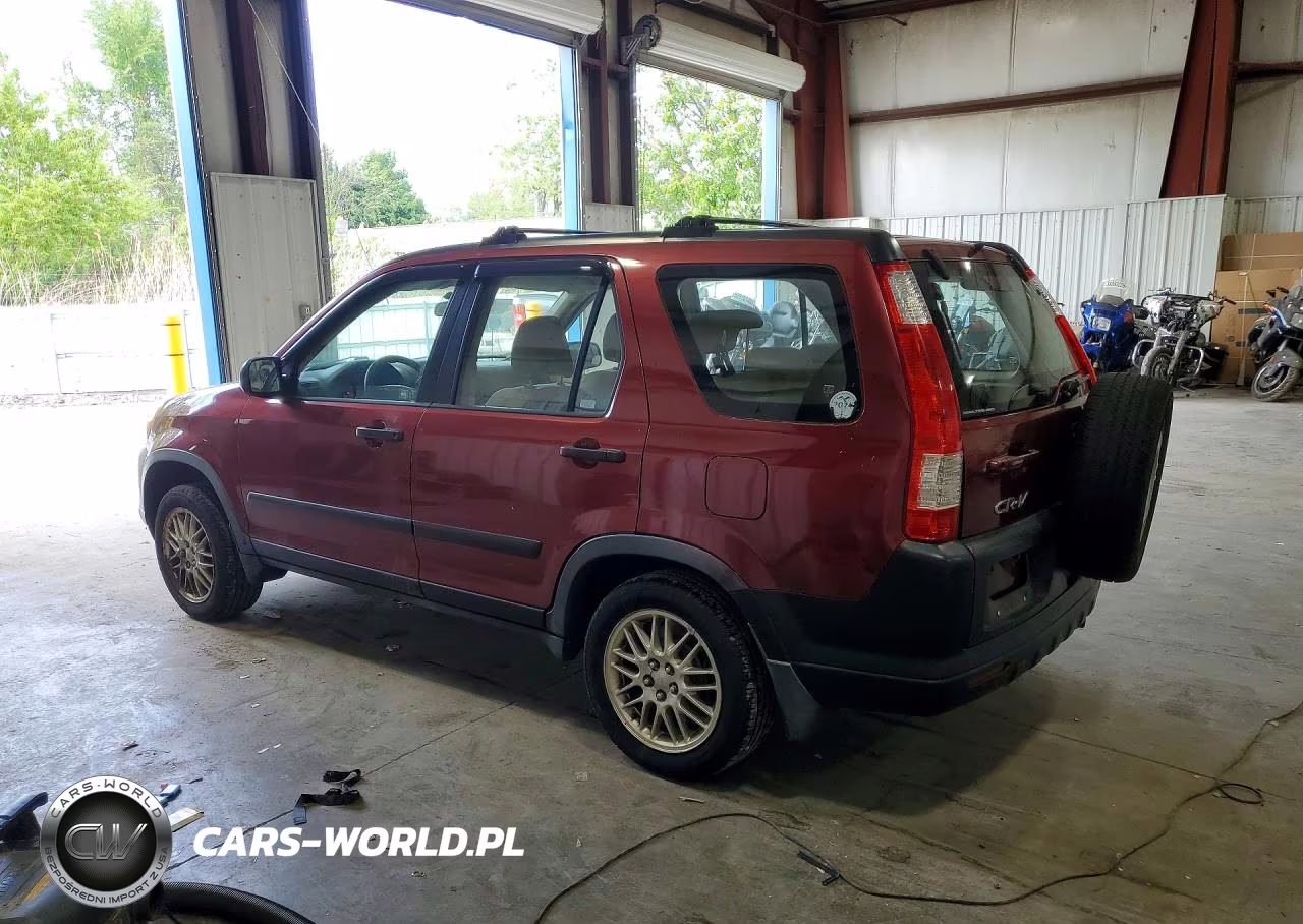 2006 Honda Cr-V Lx VIN:JHLRD78516C059346 - 2
