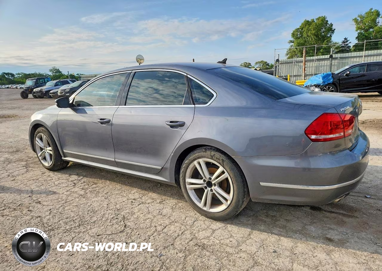 2013 Volkswagen Passat Sel VIN:1VWCN7A33DC108131 - 2