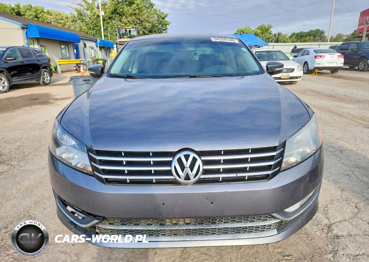 2013 Volkswagen Passat Sel VIN:1VWCN7A33DC108131 - 5