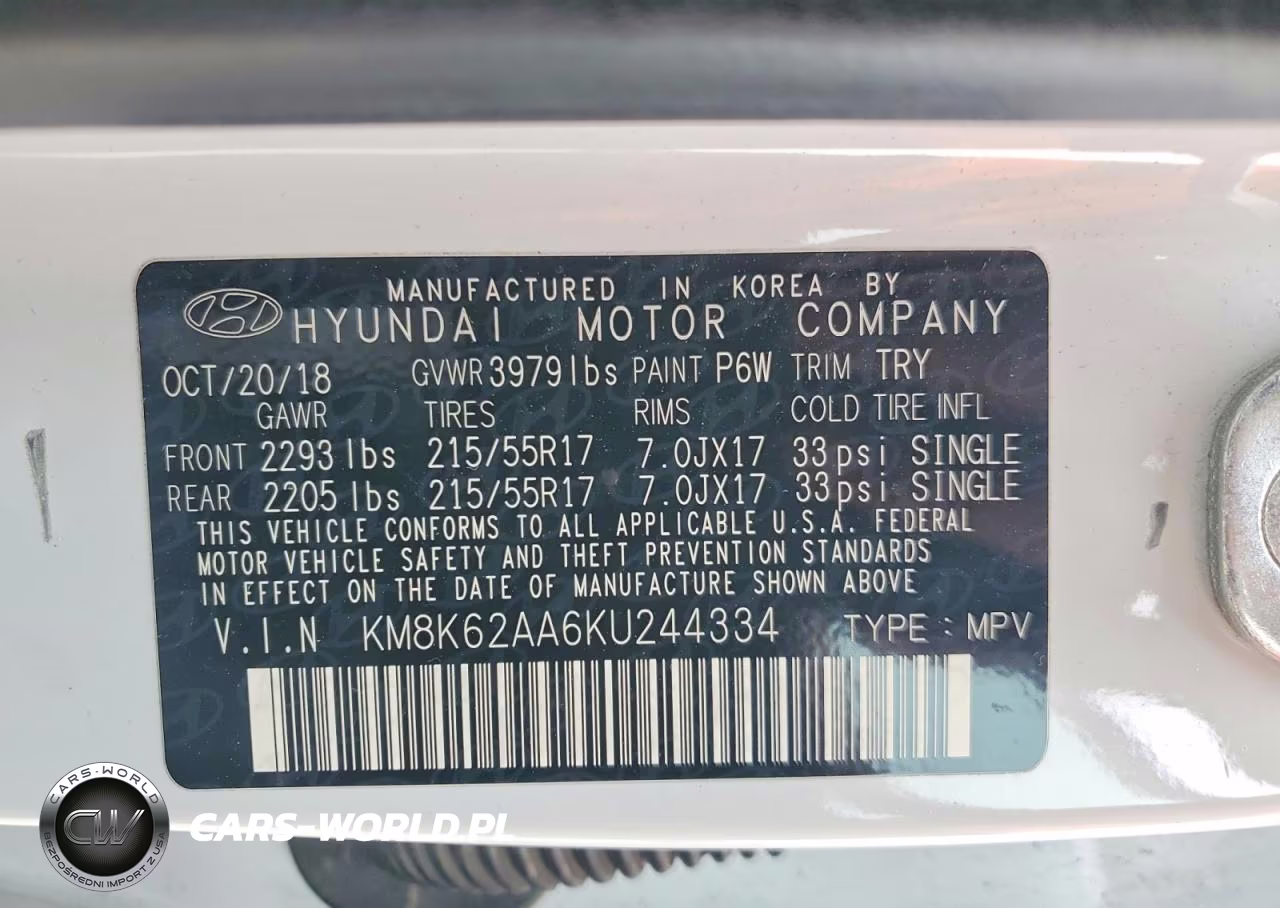 2019 Hyundai Kona Sel VIN:KM8K62AA6KU244334 - 13